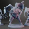 015A | Grim Hog | Swine Plague | Resin Print