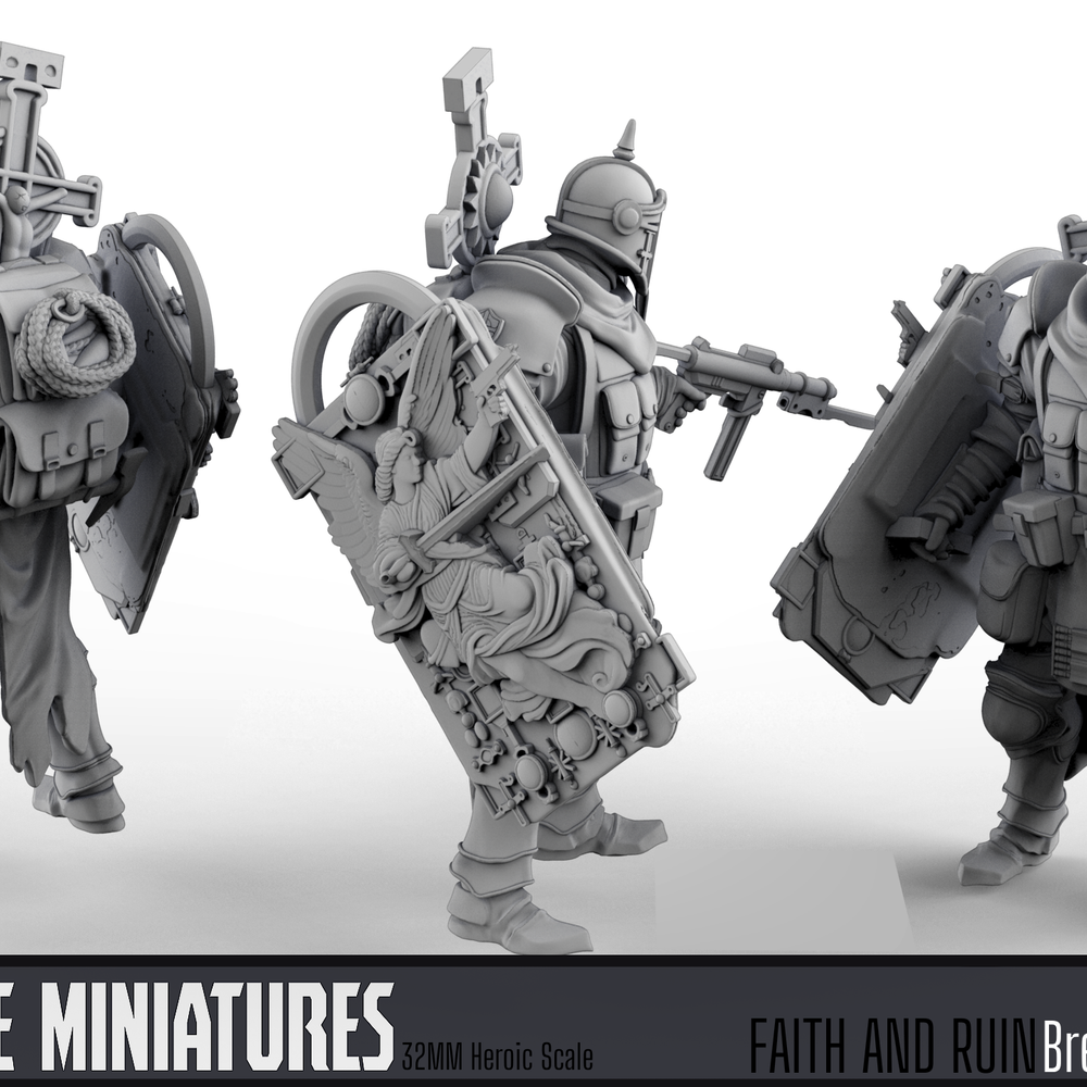 010 | Breach Shield Rottman | ZUG 7 | Resin Print