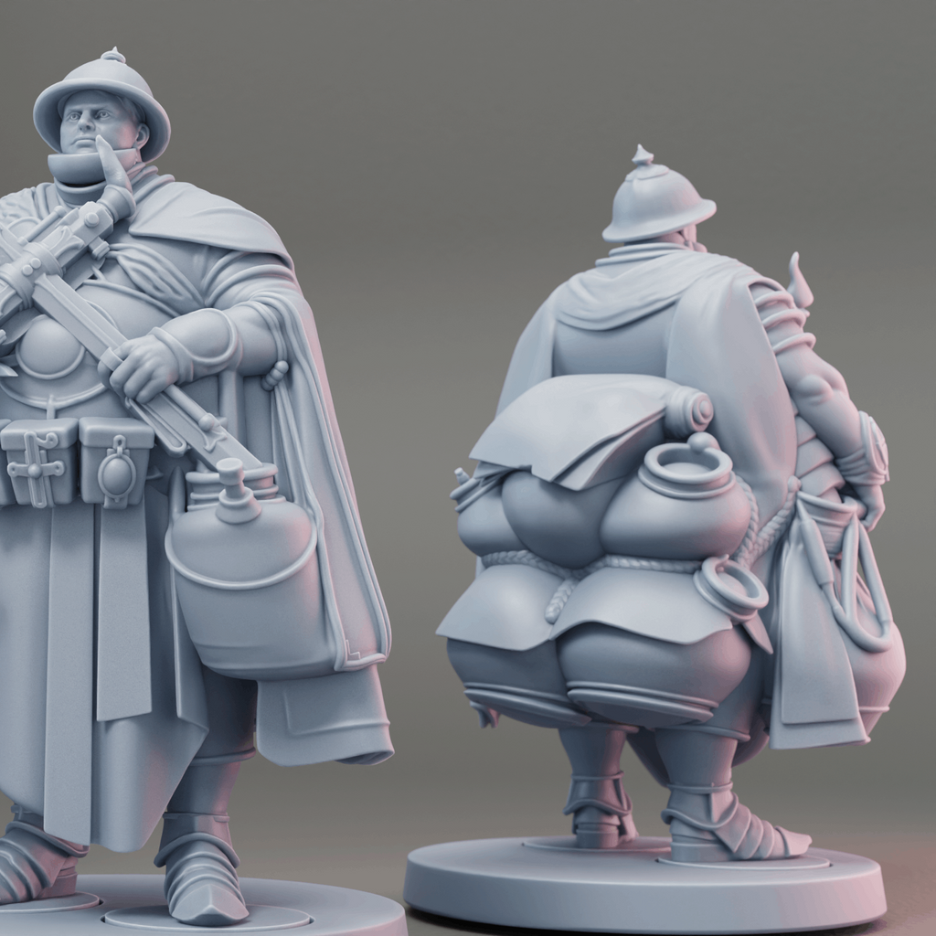 008 | Burn-Priest Adelhard | ZUG 7 | Resin Print