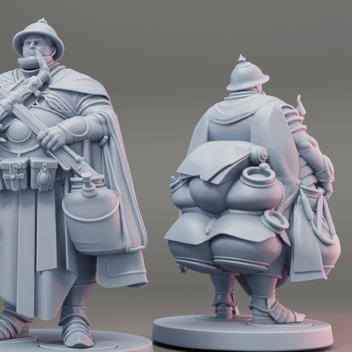 008 | Burn-Priest Adelhard | ZUG 7 | Resin Print