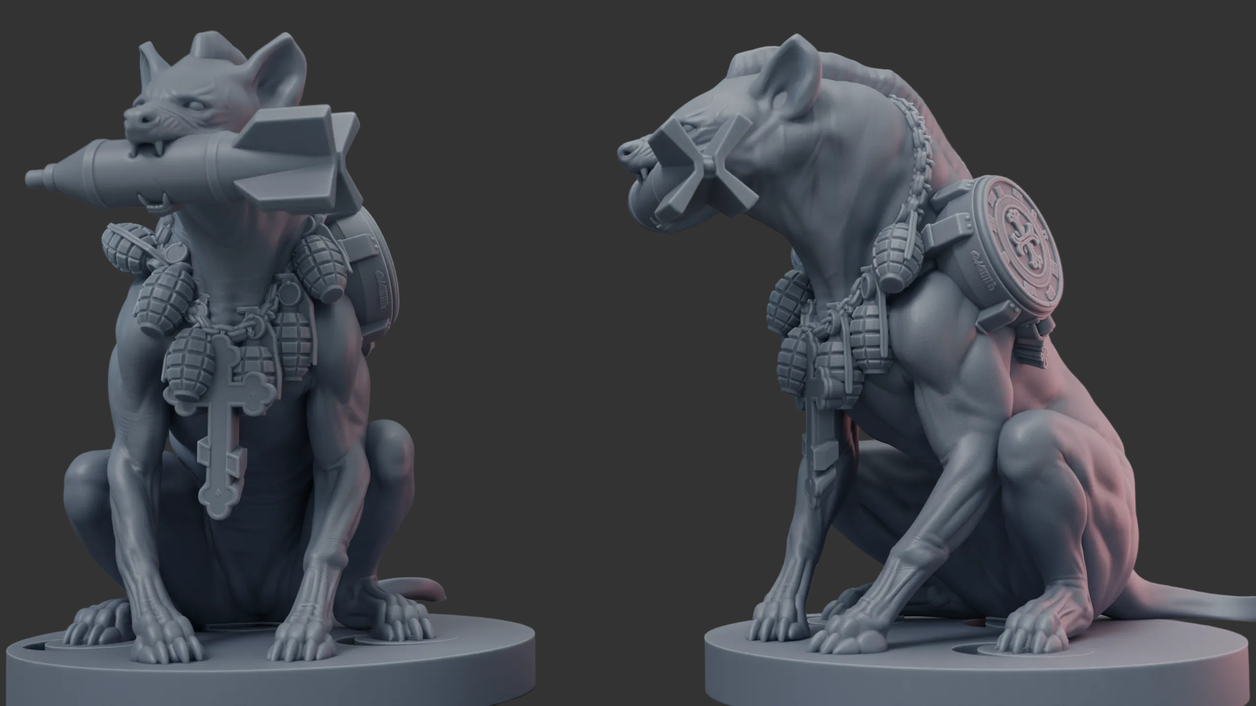 028 - Hyena Martyrs 4 Variants