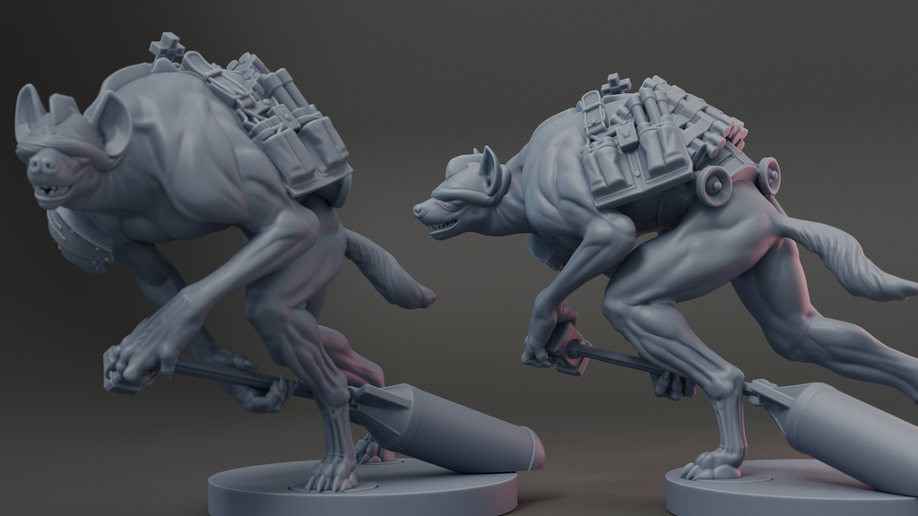 028 - Hyena Martyrs 4 Variants