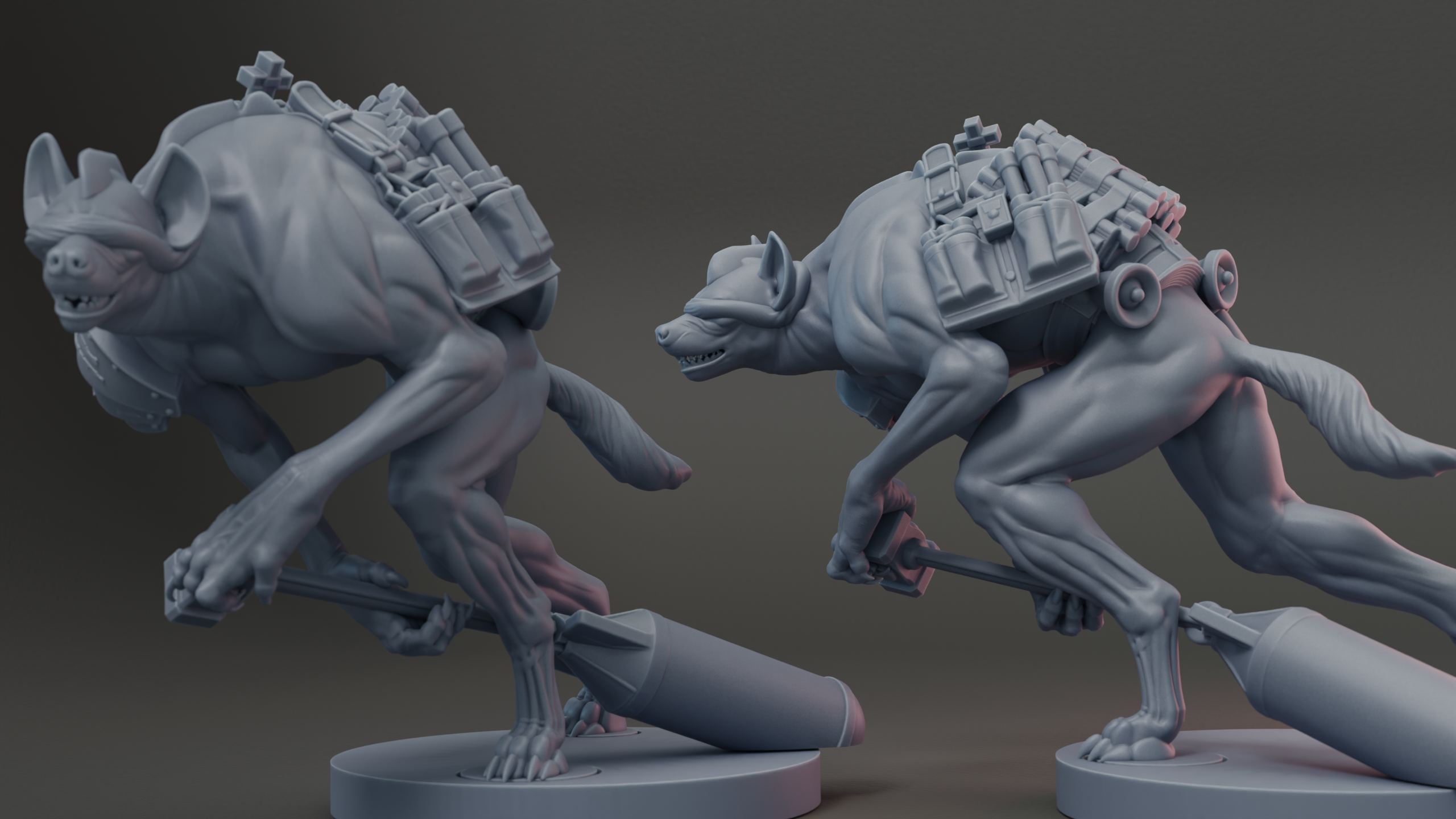 028 - Hyena Martyrs 4 Variants