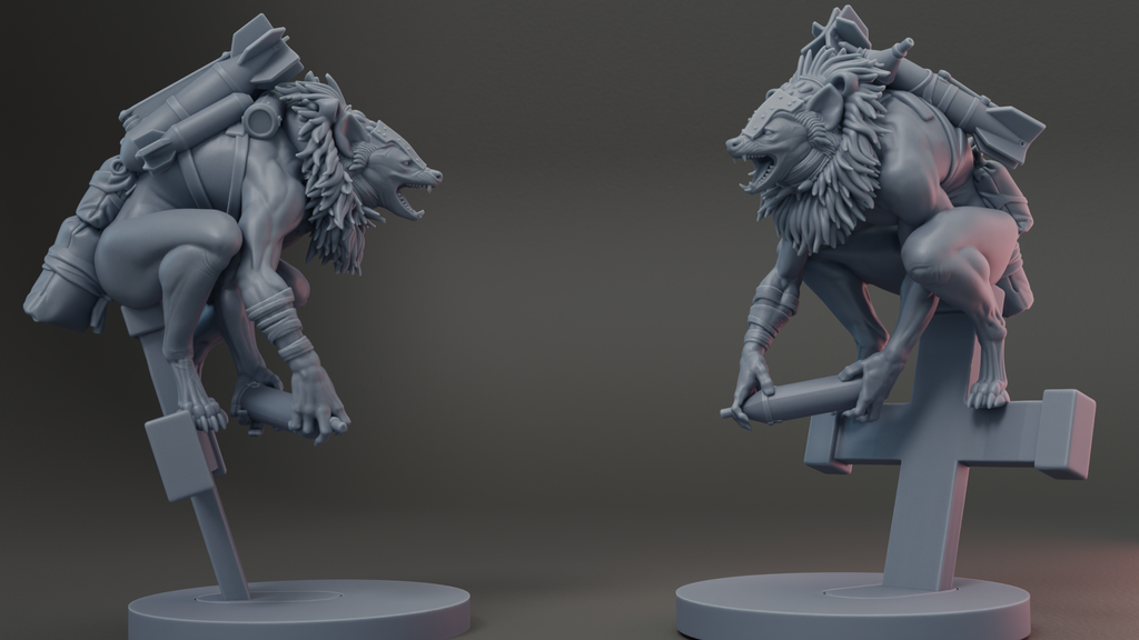 028 - Hyena Martyrs 4 Variants